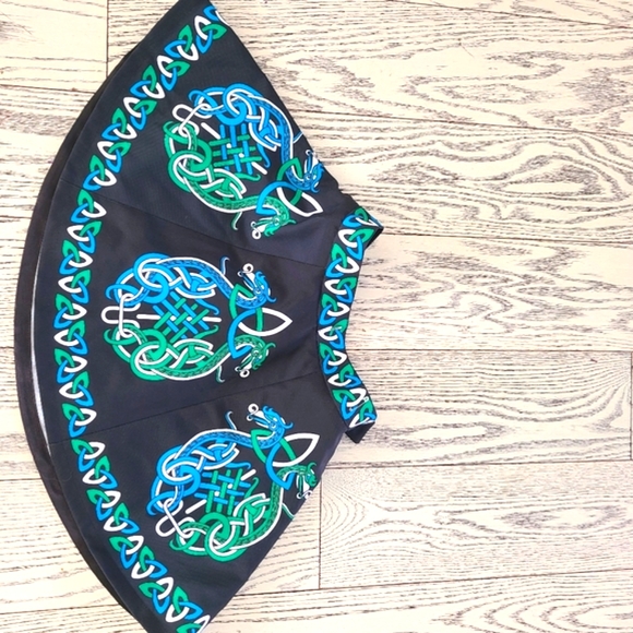 Irish dance skirt for completion and practice for girl 6-7y and 11-12 - Picture 4 of 13